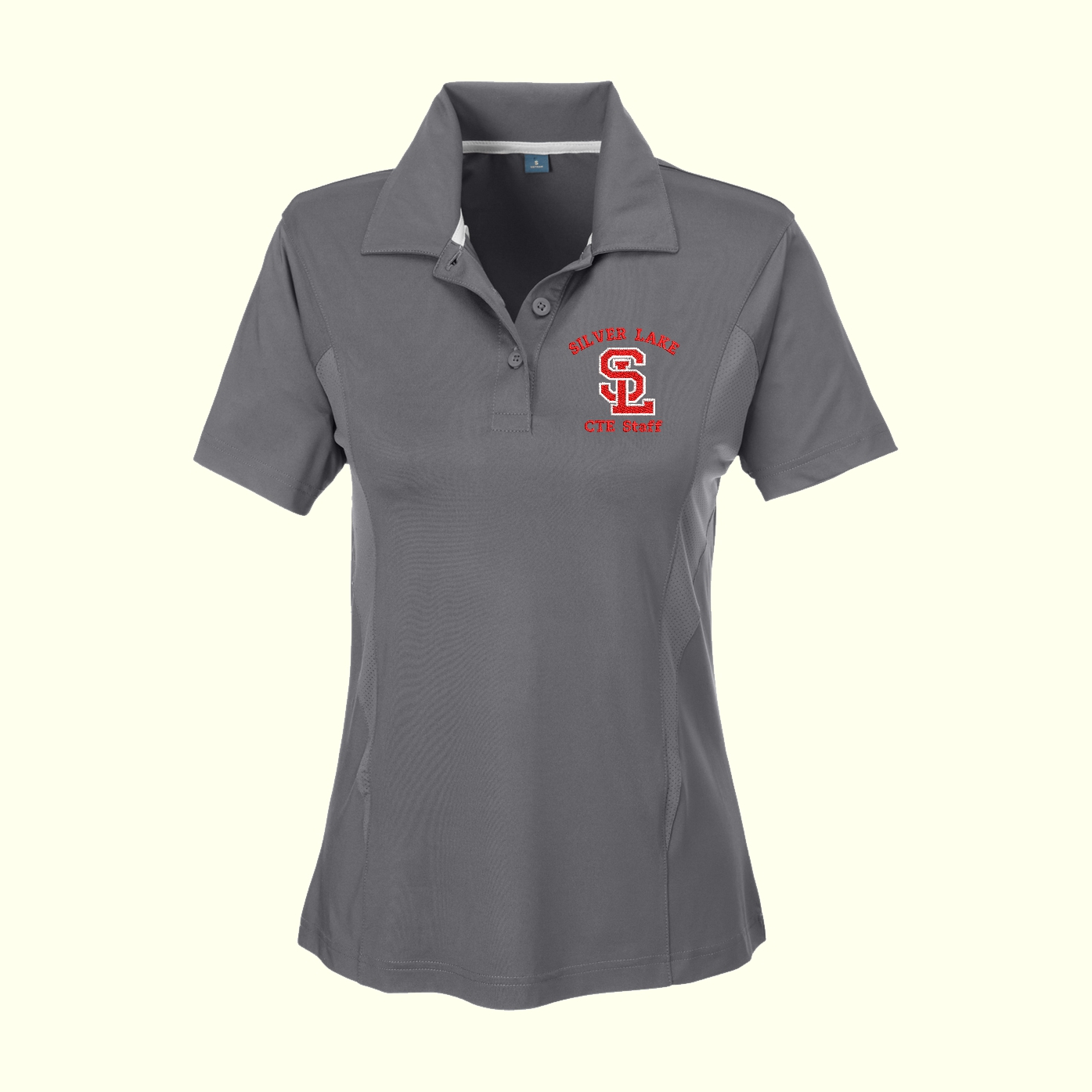 Polo-Ladies Grey – Online Store by ScotTees